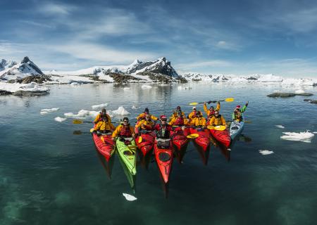 itinerario antartide escursione in kayak alle shetland