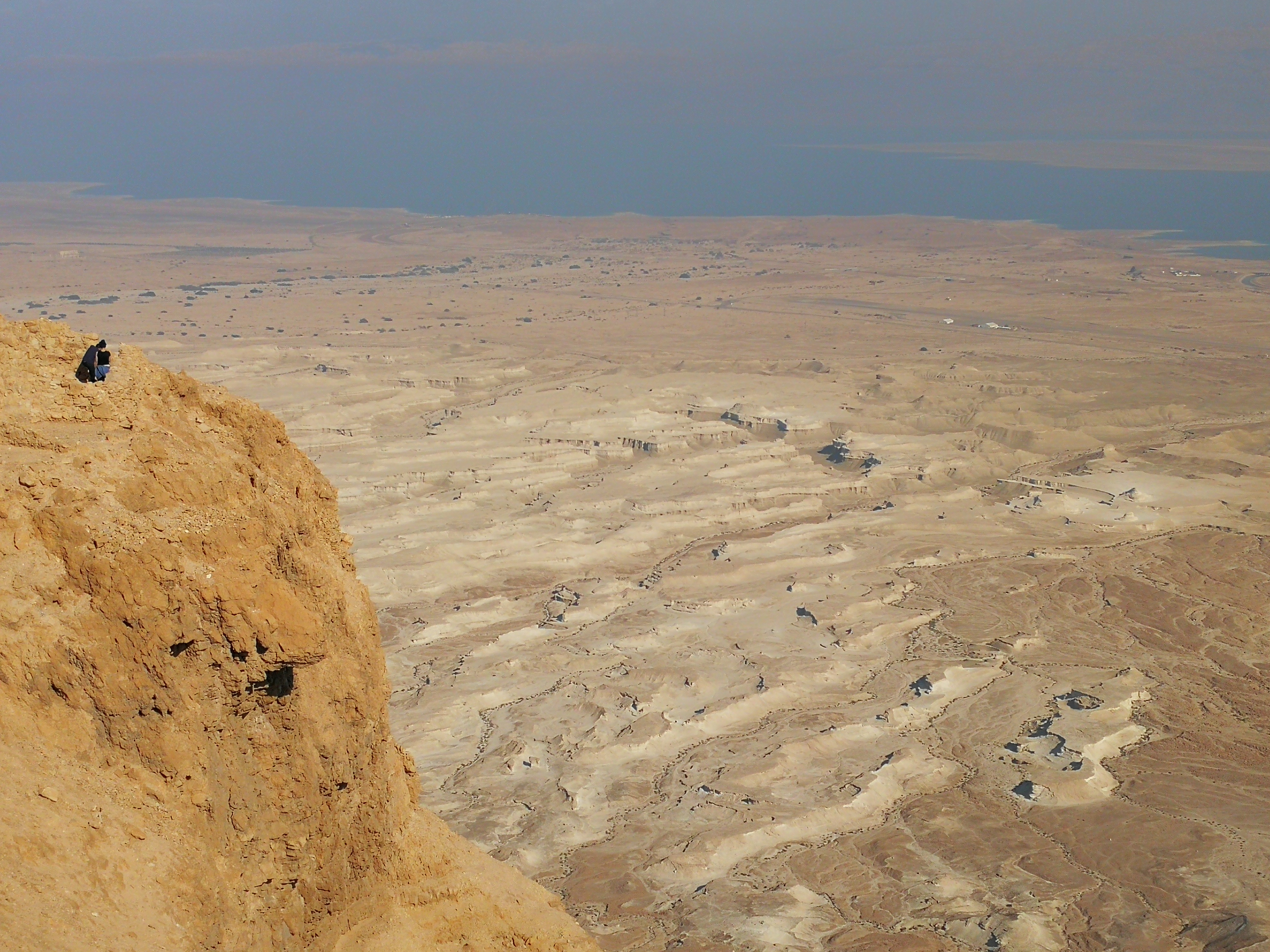 Isrele Mar Morto Masada Vista sul Mar Morto