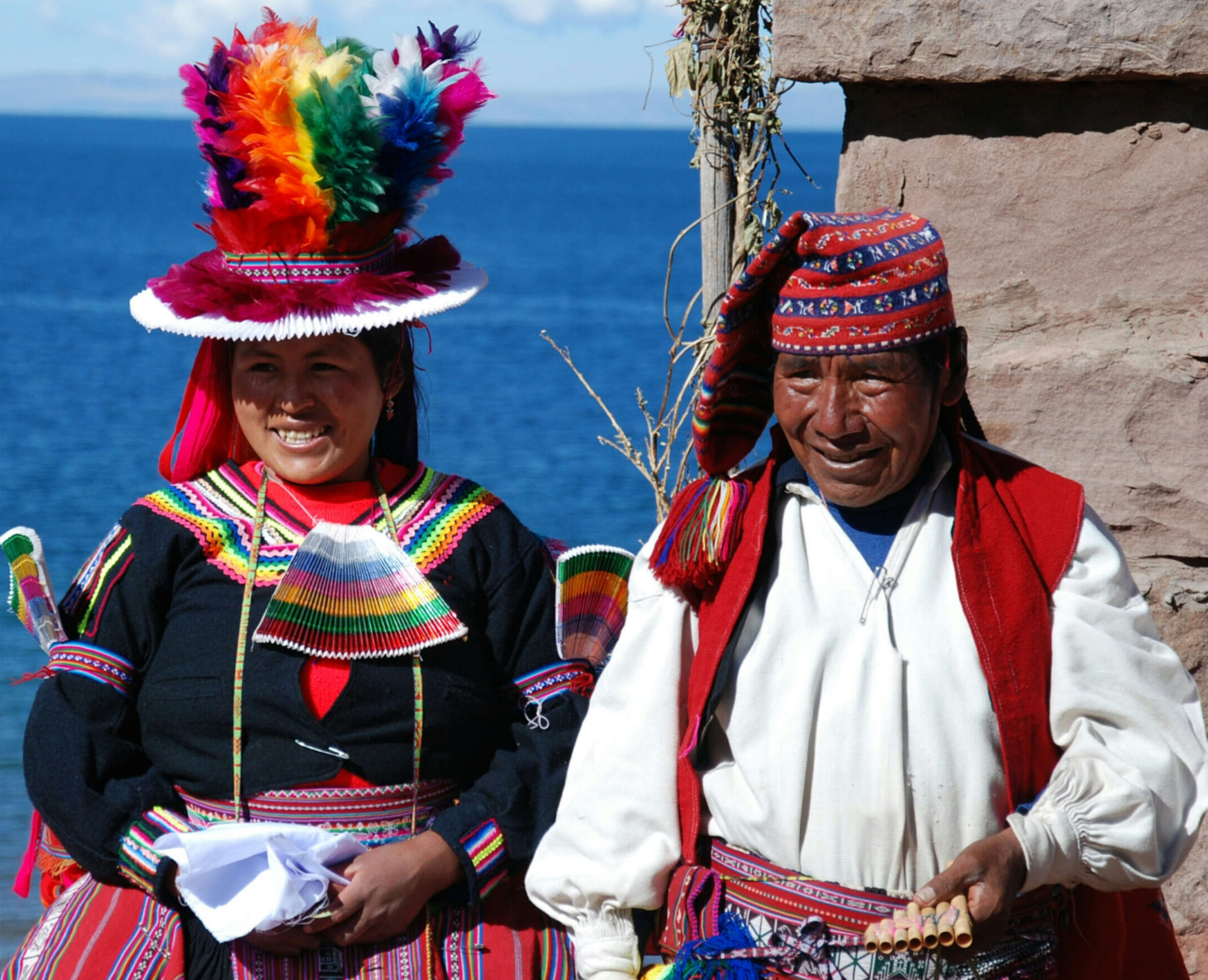 viaggio in Peru foto Lago Titicaca nell'Isola di Taquile