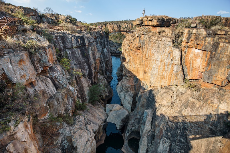 escursione al Mpumalanga passando per le piscine sceniche del River Rock in south africa