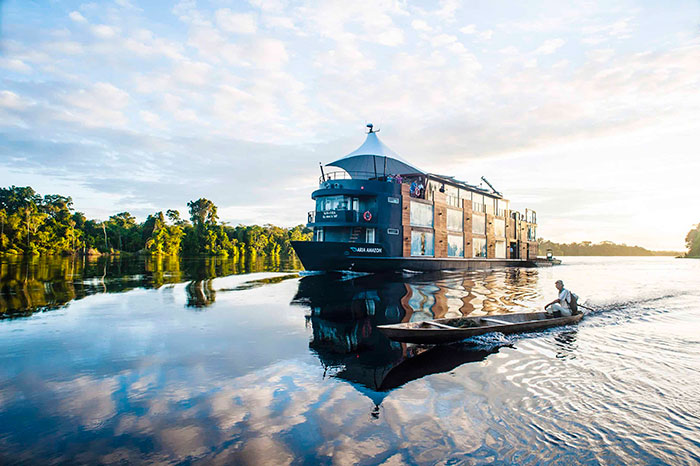 Crociera di lusso sul Rio delle Amazzoni in Brasile con barca Aria Amazon