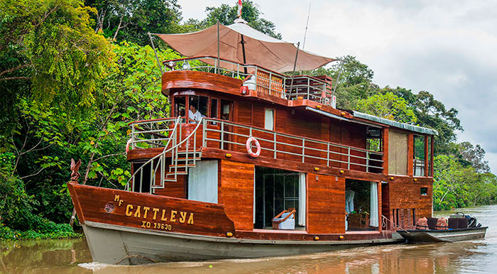 Crociera sul Rio delle Amazzoni con itinerario da Belem a Manaus sul battello Cattleya