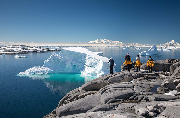 Penisola Antartica port charcot escursione di trekking, foto di acacia johnson