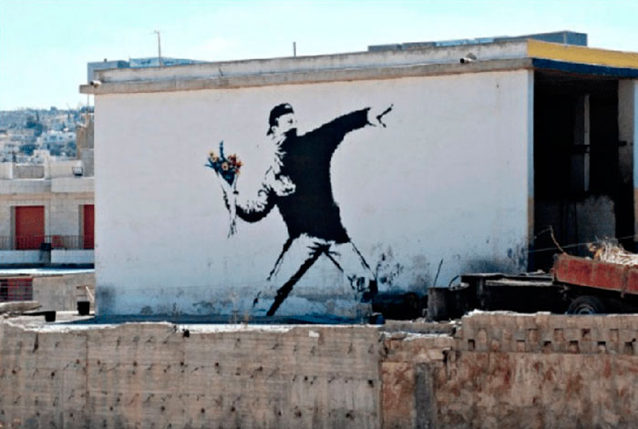 Visitare Betlemme in Israele e vedere i murales di Banksy