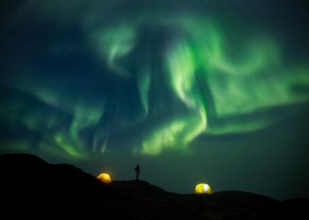 aurore boreali - ilulissat baia disko foto di paul zizka visit greenland
