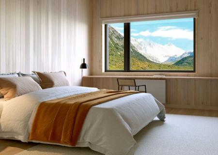 foto camera standard con vista all'explora el chalten hotel per relax dopo il trekking e le escursioni giornaliere