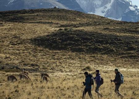 dormire nel explora patagonia hotel e uscire per escursioni di trekking con guida esperta nel parco torres del paine