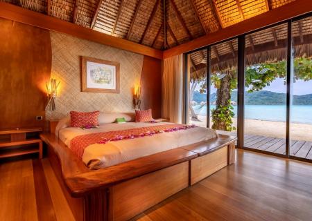 le taha'a resort di lusso isola tahiti polinesia villa fronte mare