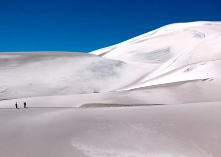 dune bianche della regione della Puna nel nord-ovest Argentina foto di Antonio Tita