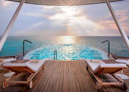 vacanza alle maldive all inclusive in resort di lusso con spa e centro benessere trattamenti olistici e piscina con vista sull'oceano indiano