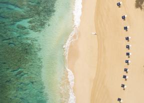 Viaggiare con la mente e immaginarsi su una spiaggia caraibica per vacanze di completo relax e disconnessione. Foto di Amanera nella Repubblica Dominicana