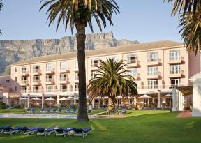 belmond mount nelson è un hotel di lusso a Città del Capo, nella foto il panorama intorno alla struttura. Foto di Mark Williams